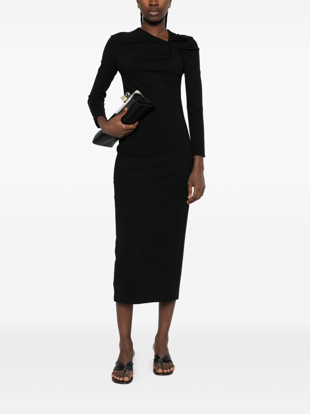 Vestidos negros Emporio Armani