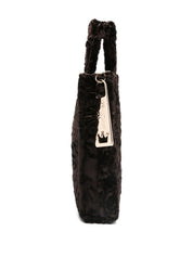 La Milanesa Faux-fur double-handle tote bag