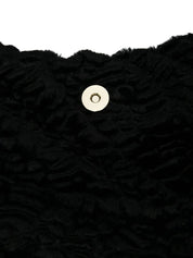 Bolso de hombro triangular texturizado La Milanesa