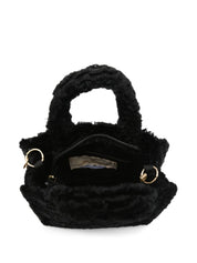 La Milanesa Faux-fur double-handle tote bag