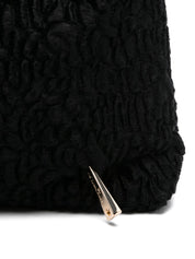 La Milanesa Textured tote bag in bouclé