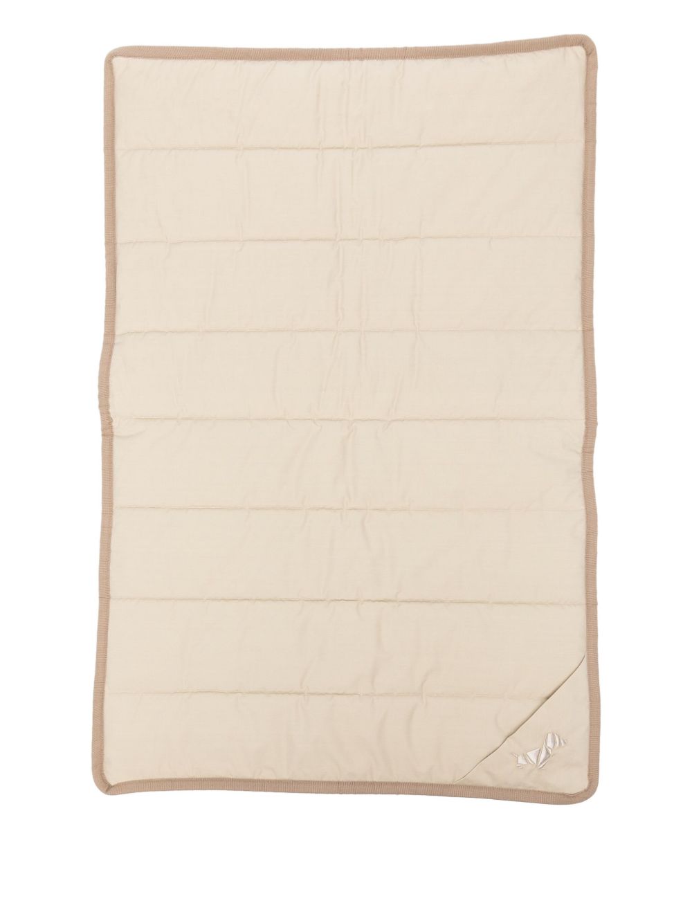 POLDO DOG COUTURE Accessories Beige quilted shearling dog bed