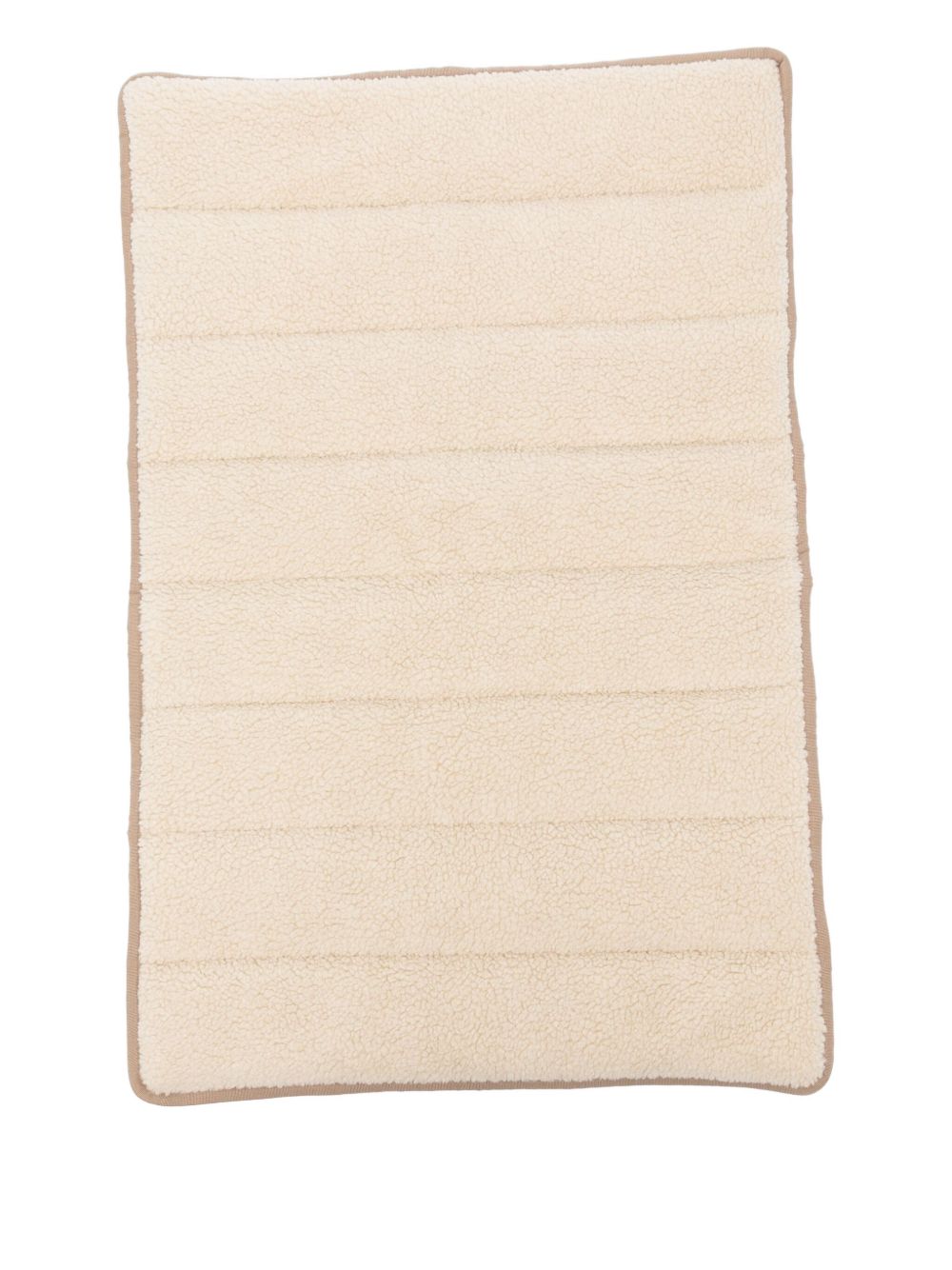 POLDO DOG COUTURE Accessories Beige quilted shearling dog bed