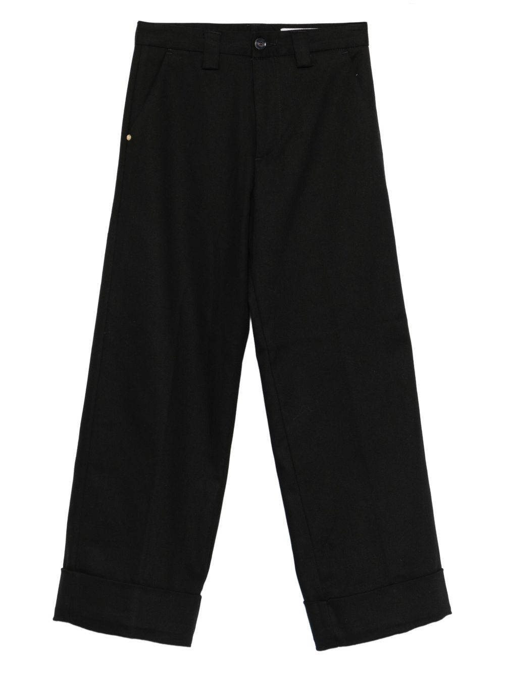 WHITE SAND Trousers Black