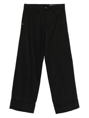 WHITE SAND Trousers Black