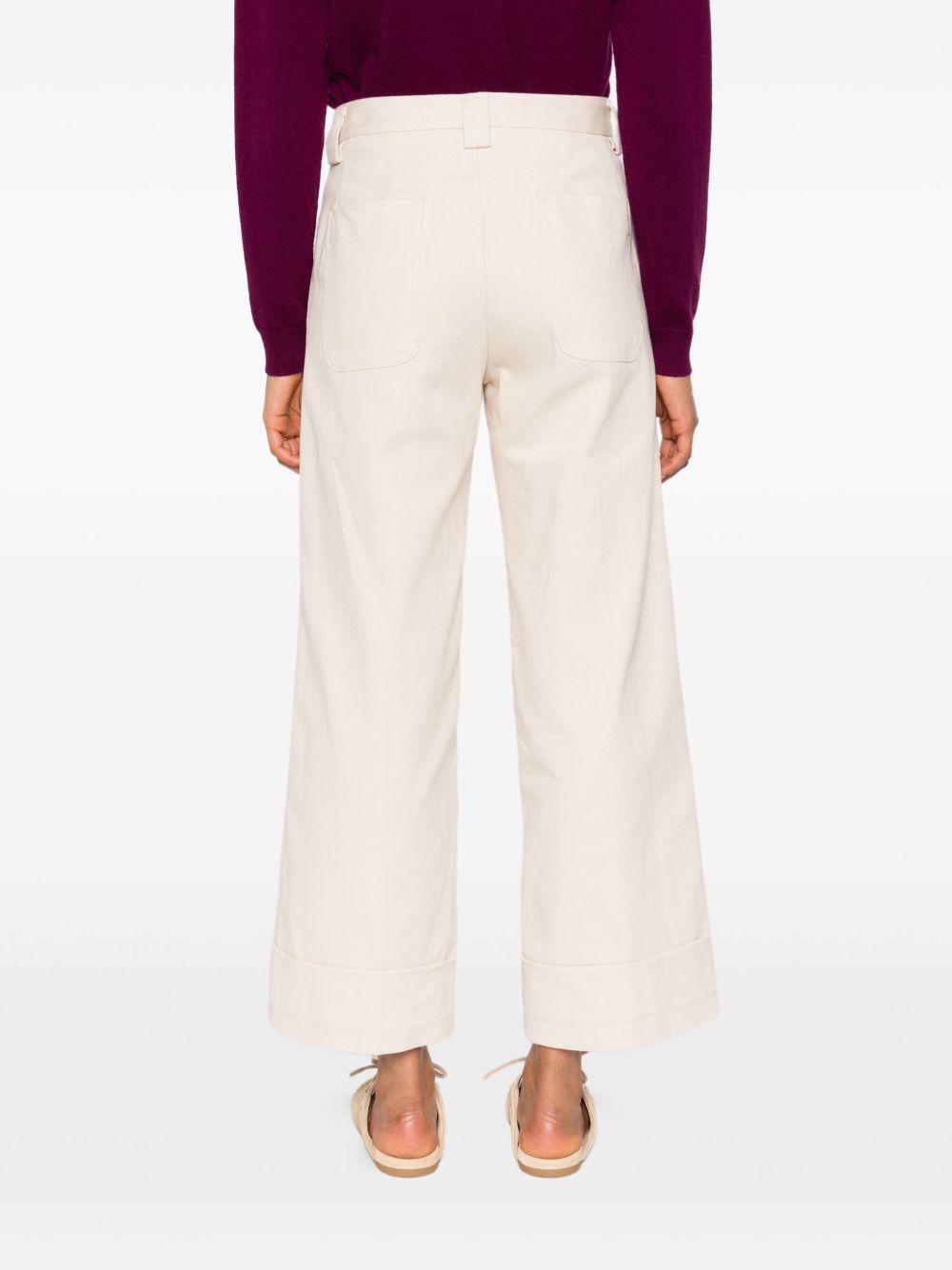 WHITE SAND Trousers Beige