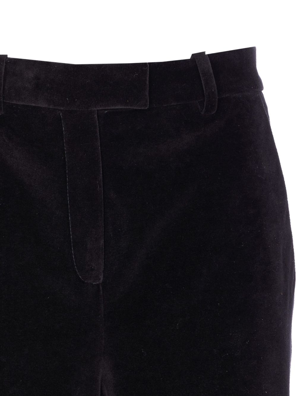 Circolo 1901 Trousers Black in Cotton Velvet