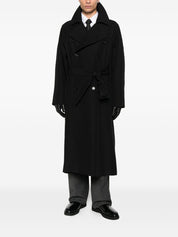 Saint Laurent Coats Black