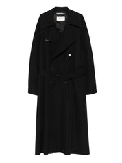 Saint Laurent Coats Black