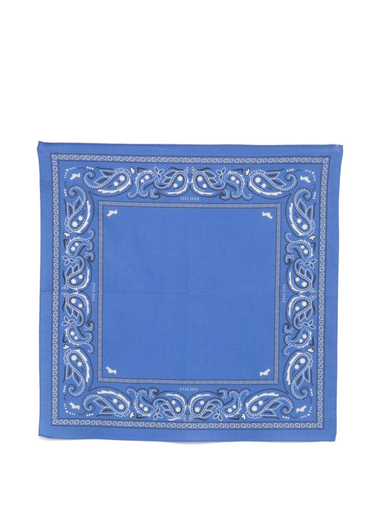 Blue Paisley Bandana — POLDO DOG COUTURE Accessories