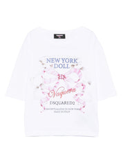 Dsquared2 T-shirts and Polos White