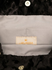 La Milanesa Chain-strap tote bag in fur texture