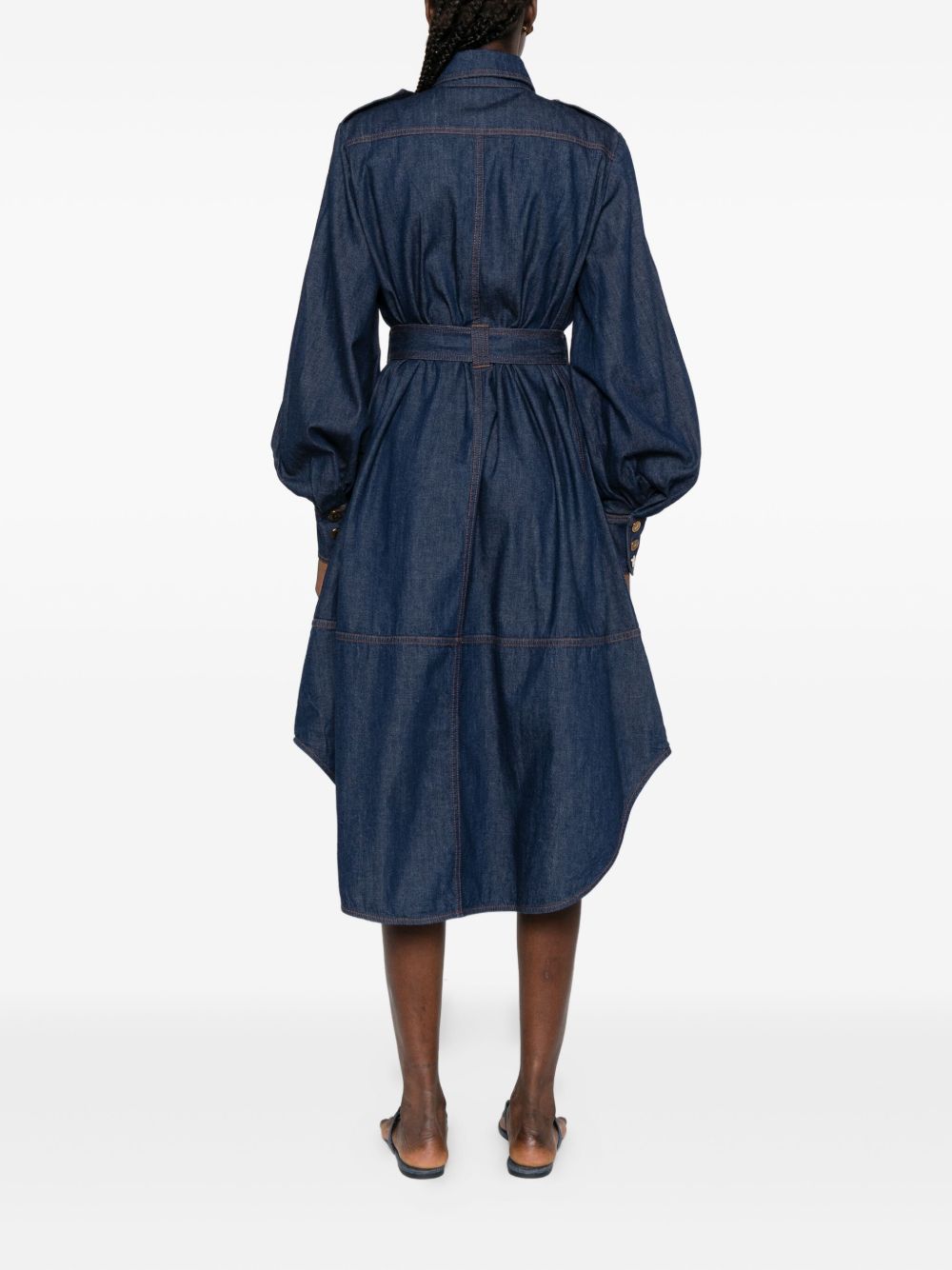 Zimmermann Dresses Blue cotton collared style