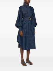 Zimmermann Dresses Blue cotton collared style