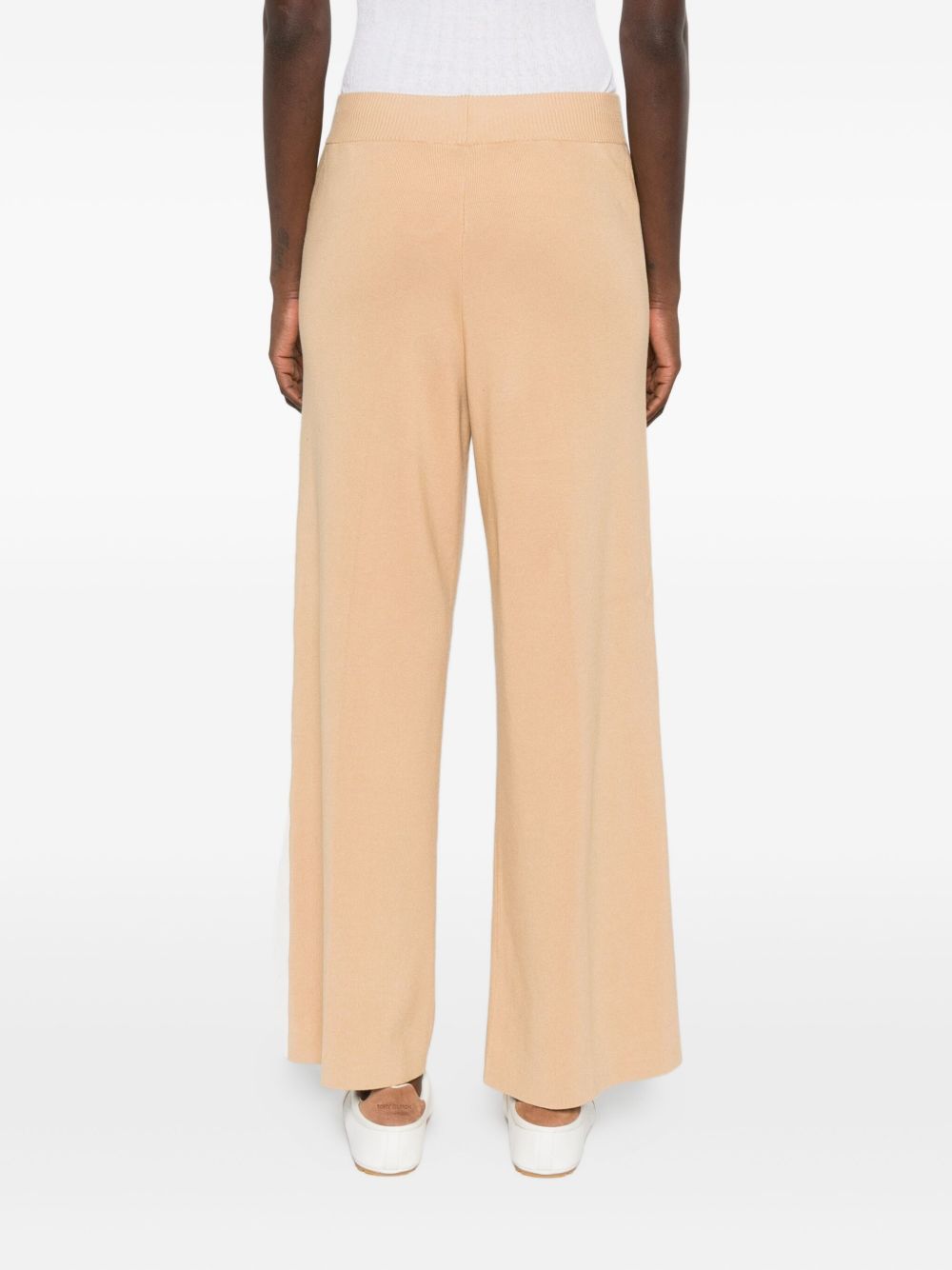 Elisabetta Franchi Trousers with Elasticated Waistband