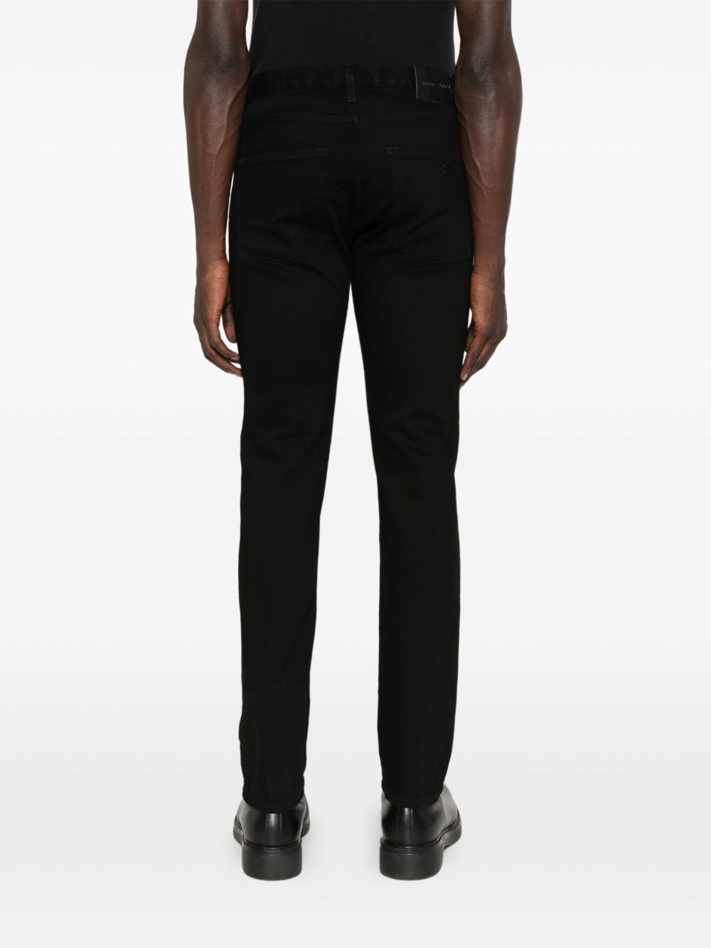 Emporio Armani Jeans Black — Straight‑Leg Men’s Denim