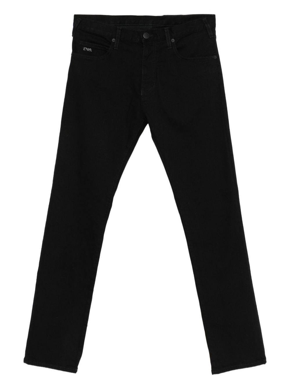 Emporio Armani Jeans Black — Straight‑Leg Men’s Denim