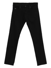 Emporio Armani Jeans Black — Straight‑Leg Men’s Denim