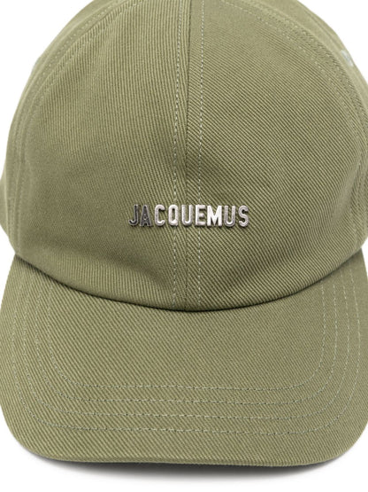 JACQUEMUS Hats — La Casquette Gadjo in Khaki