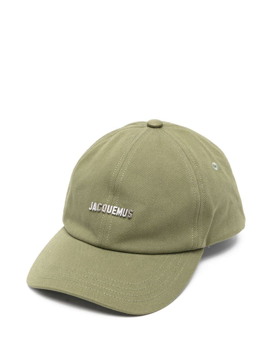 JACQUEMUS Hats — La Casquette Gadjo in Khaki