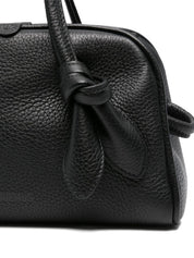 Bolsos JACQUEMUS.. Bolso de mano de piel de becerro negra
