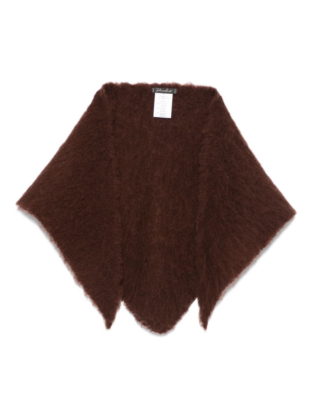 Faliero Sarti Scarfs Brown