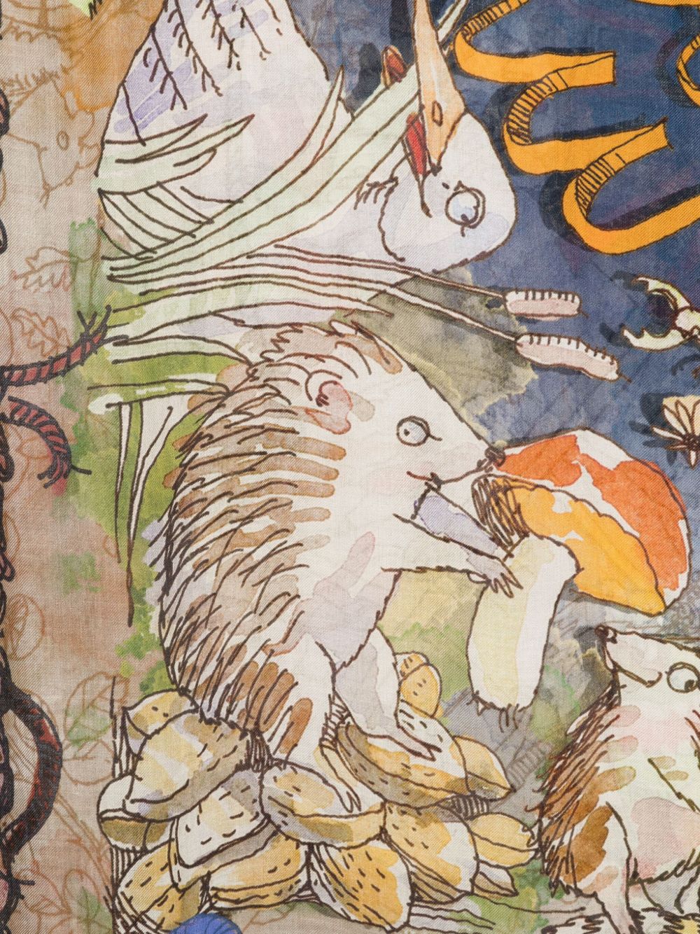 Faliero Sarti Scarfs MultiColour modal cashmere stole