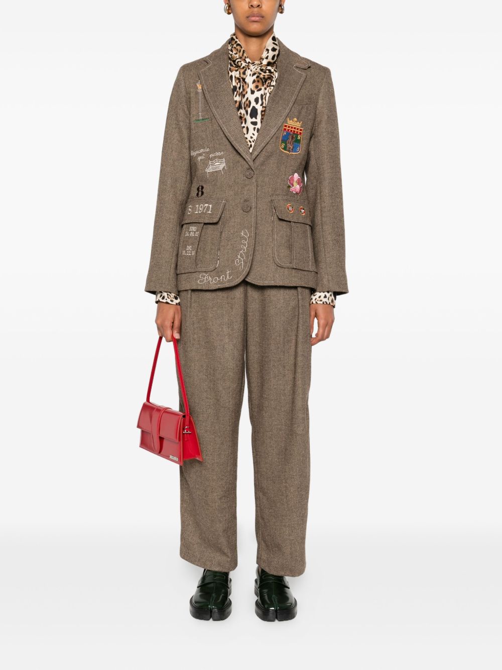 Green Embroidered Jacket — Front Street Luxury Layer