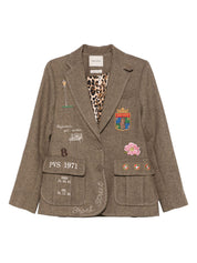 Green Embroidered Jacket — Front Street Luxury Layer