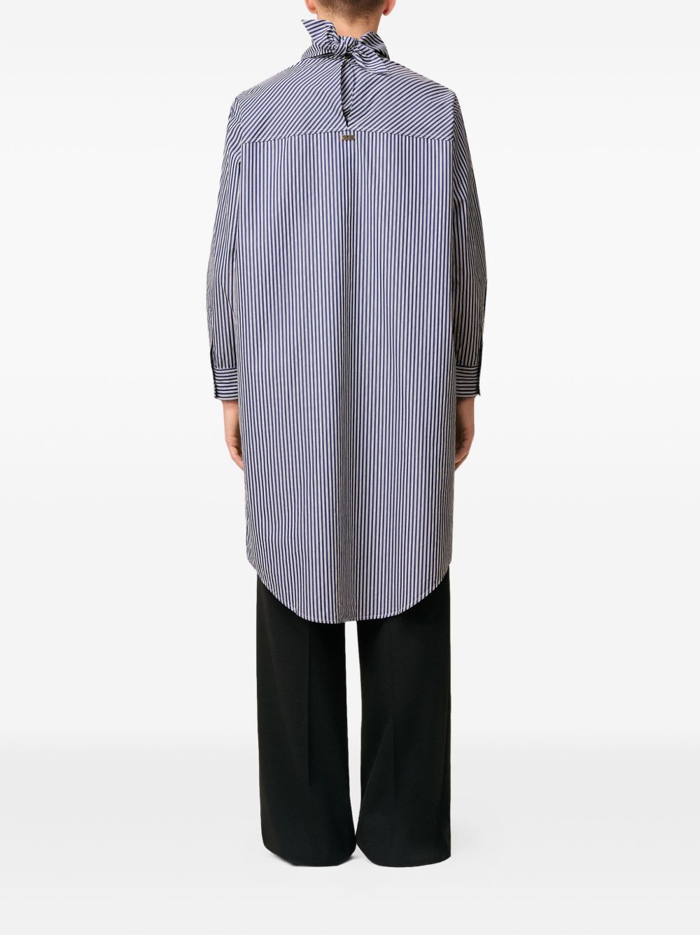 Ami Paris Dresses Clear Blue cotton dress