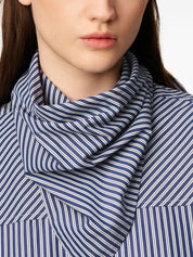 Ami Paris Dresses Clear Blue cotton dress