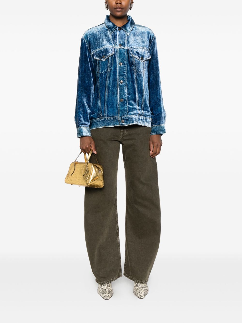 Chaqueta vaquera azul de Pierre Louis Mascia