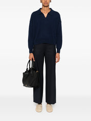 Via Masini 80 Trousers Blue