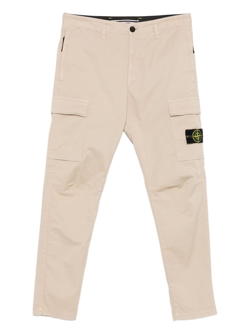 Stone Island Trousers Beige — Elegant Utility for Men