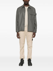 Stone Island Trousers Beige — Elegant Utility for Men