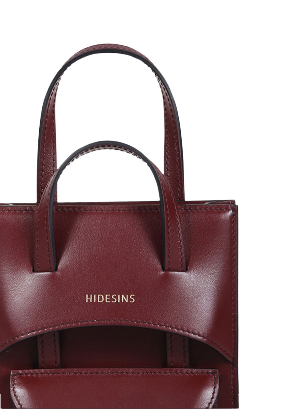 HIDESINS Bags.. Bordeaux mini flap bag