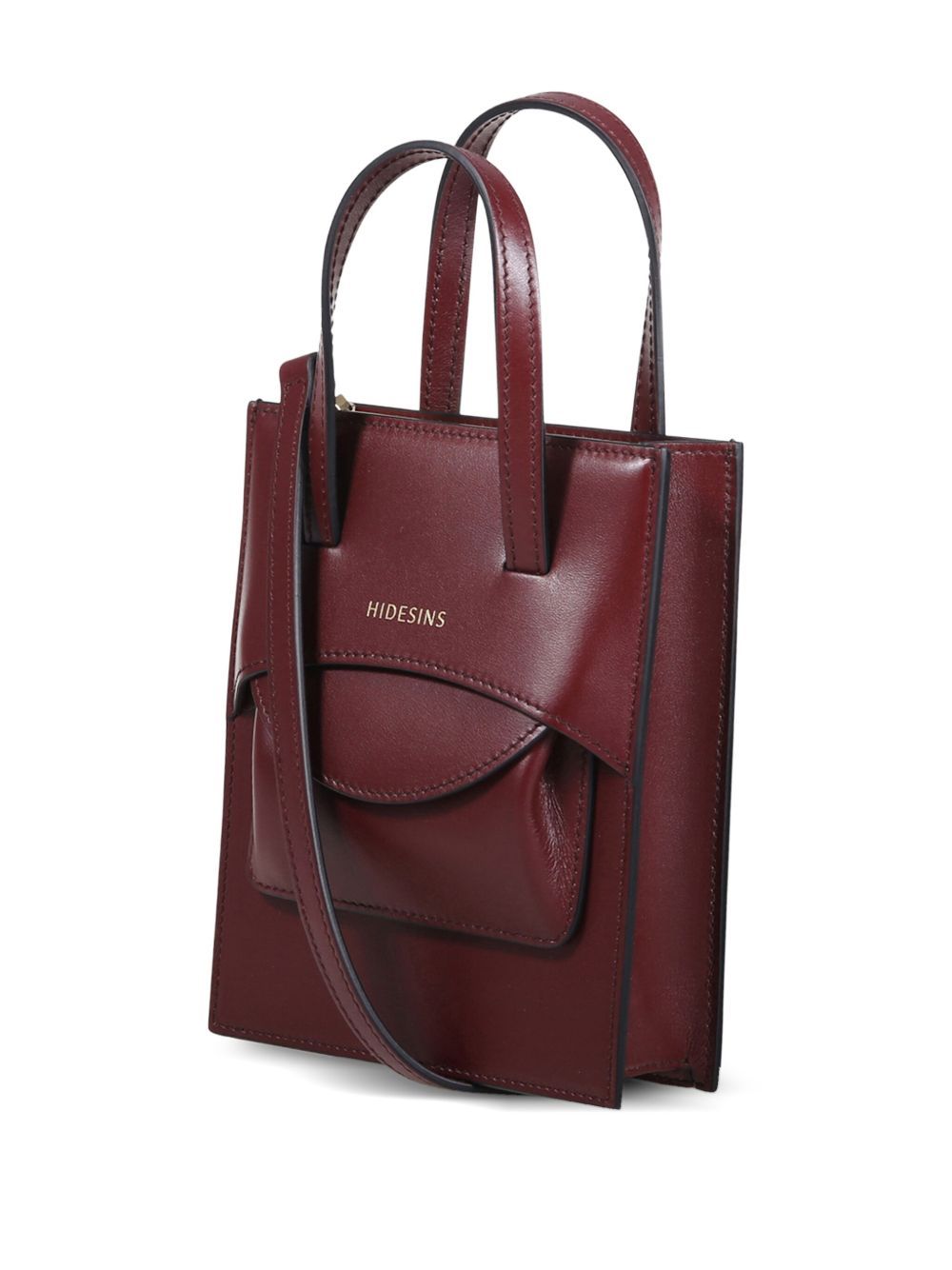HIDESINS Bags.. Bordeaux mini flap bag