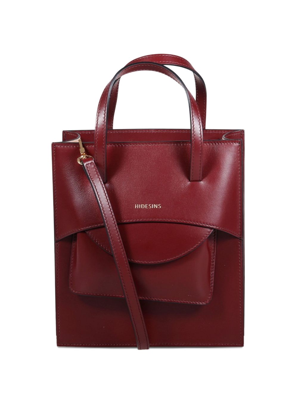 HIDESINS Bags.. Bordeaux mini flap bag