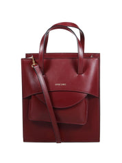 HIDESINS Bags.. Bordeaux mini flap bag