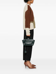 Petit sac fourre-tout à logo imprimé HIDESINS en cuir de veau