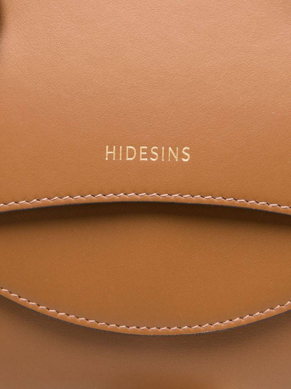 HIDESINS Flap M Caramel calf-leather shoulder bag