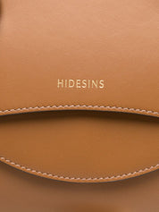 HIDESINS Flap M Caramel calf-leather shoulder bag