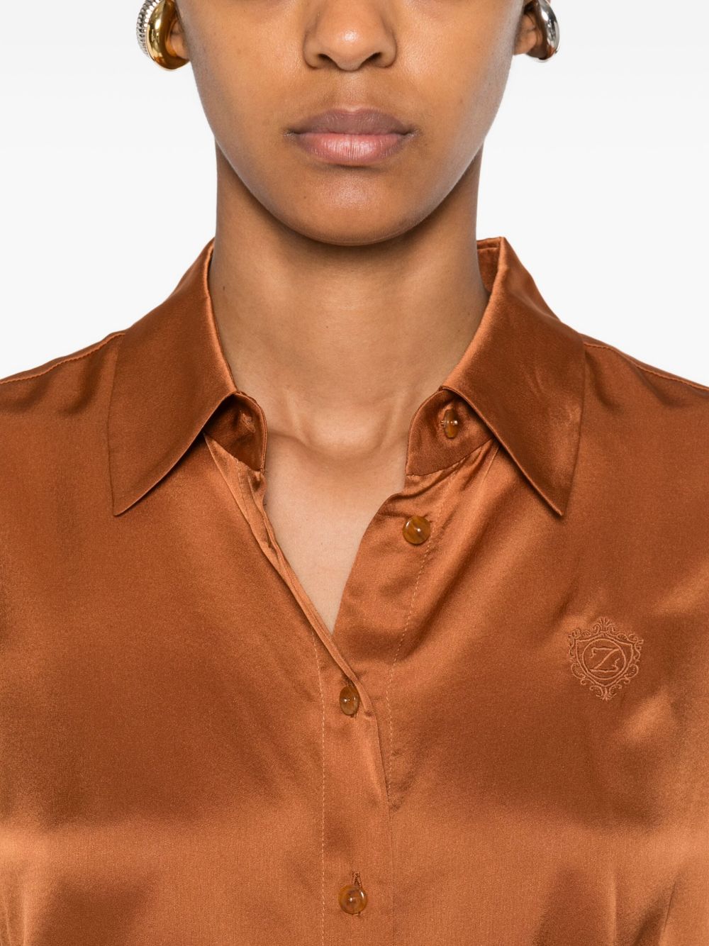 Zimmermann Shirts Brown