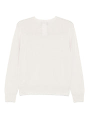 Pulls Emporio Armani Ivoire col rond