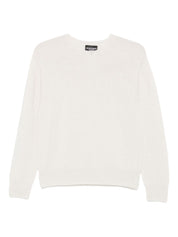 Pulls Emporio Armani Ivoire col rond