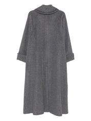 Manteaux Emporio Armani gris à col montant