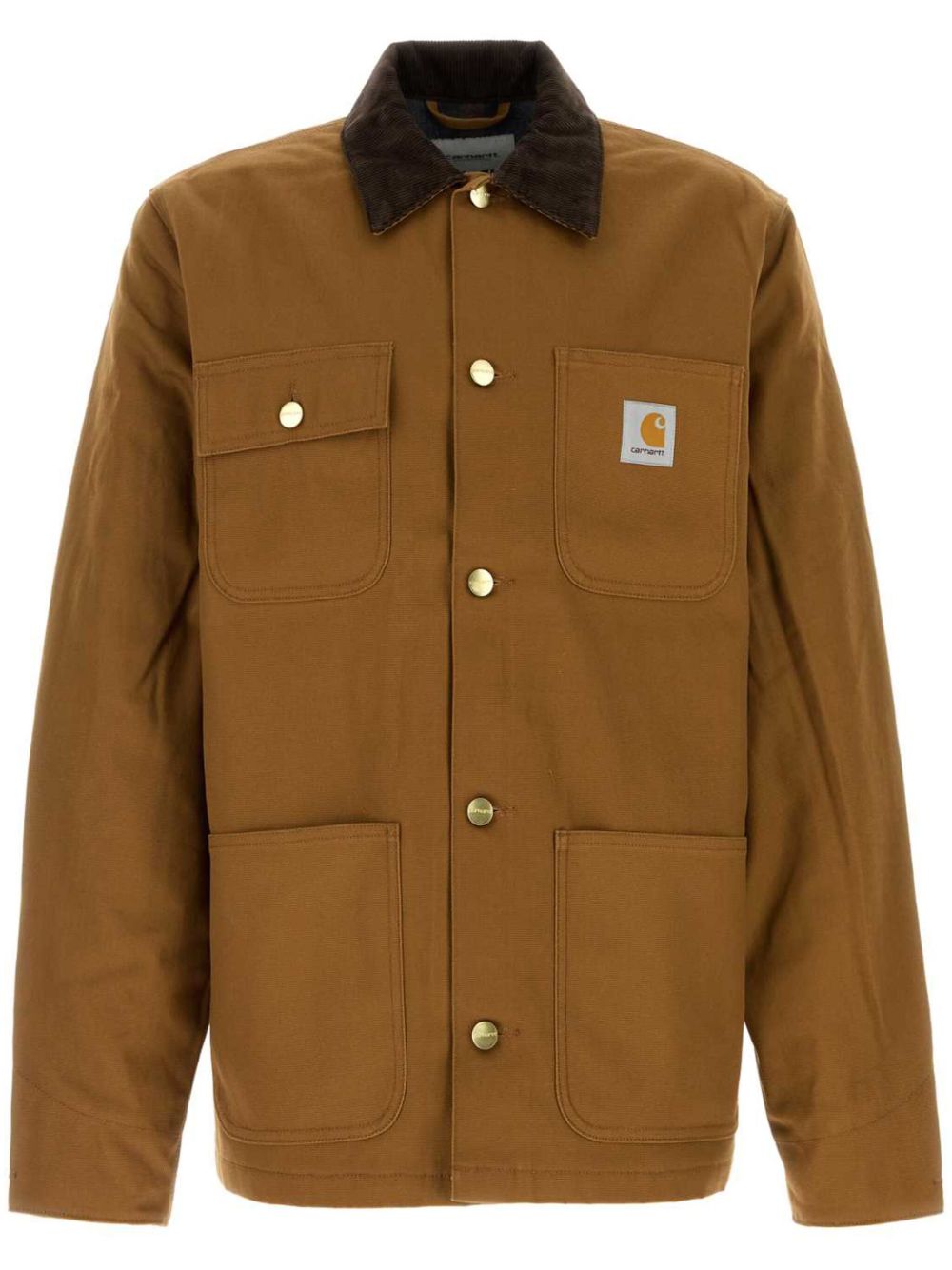 Carhartt Wip Main Jackets Brown cotton jacket