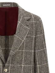 Brunello Cucinelli Jackets Brown wool check
