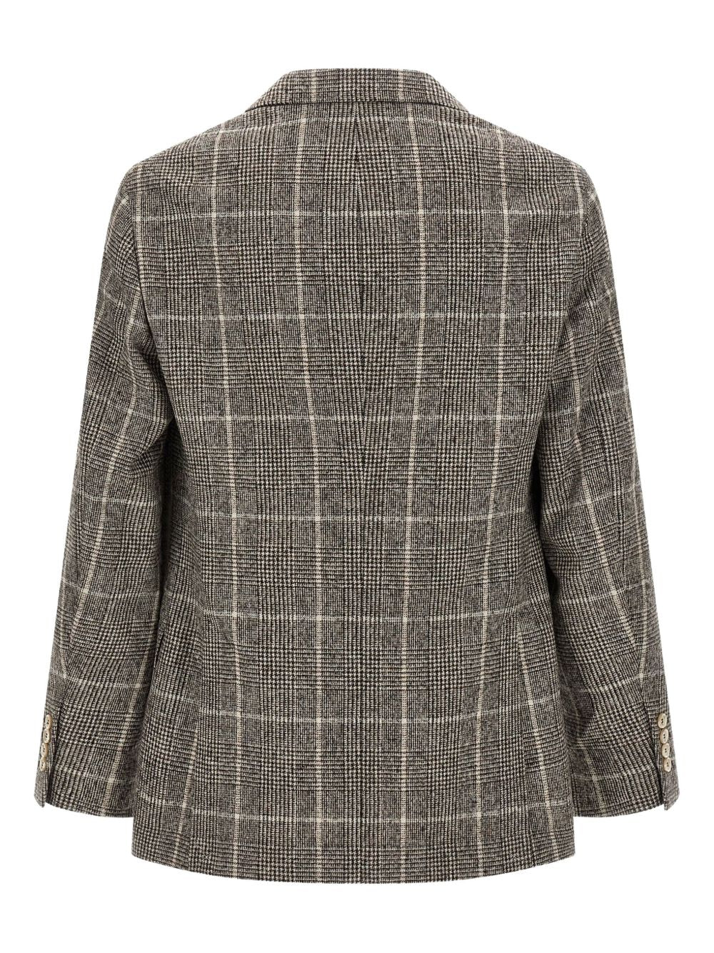 Brunello Cucinelli Jackets Brown wool check