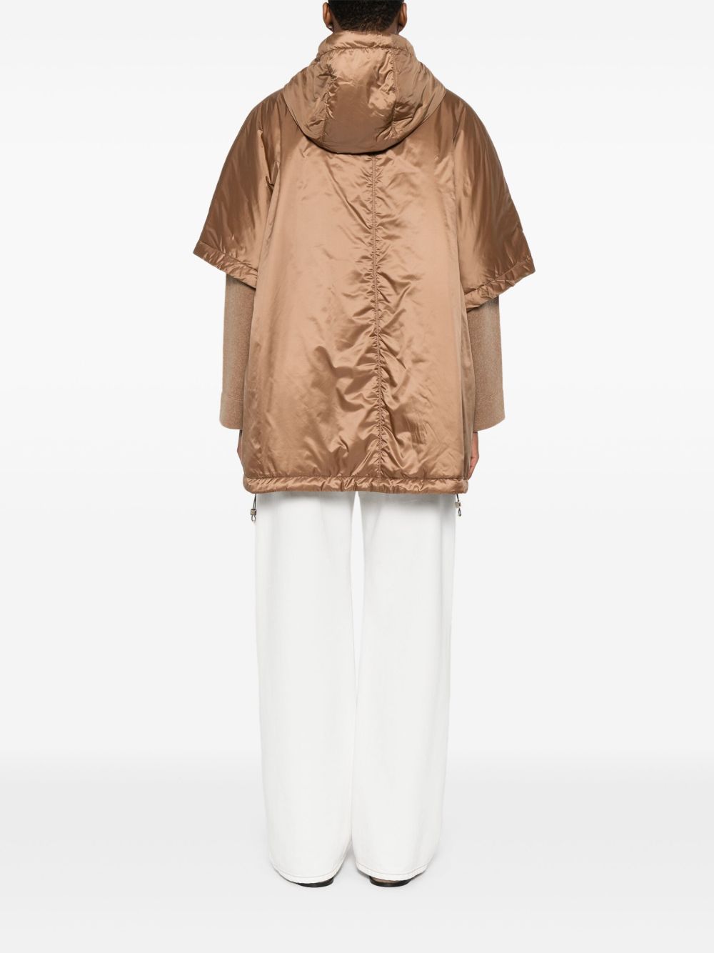 MAX MARA THE CUBE Brown Nylon Jacket